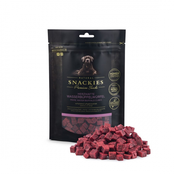 Snackies Herzhafte Wasserbüffelwürfel 170g EAN