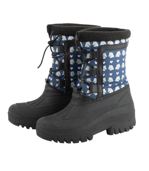THERMOSCHUH LUCKY SNOWFALL, KIDS Gr. 32 Nachtblau