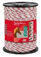 TopLine Weidezaunband weiß/schwarz 200 m, 6 mm
