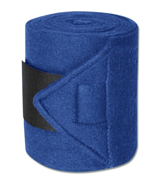 FLEECEBANDAGEN STAR, 4ER SET blau