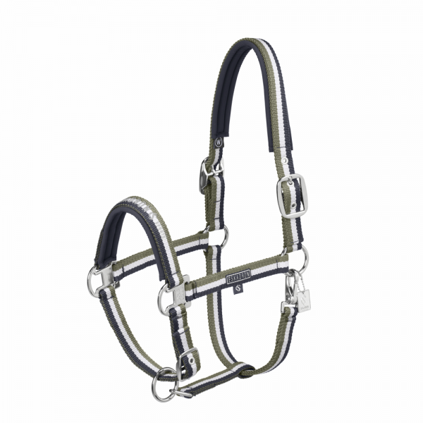 ESKADRON Halfter DOUBLE PIN navy-greige-dust VBEAN