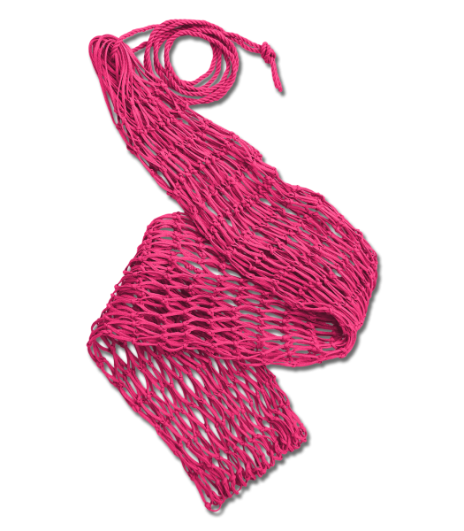 Großes Heunetz, engmaschig, pink