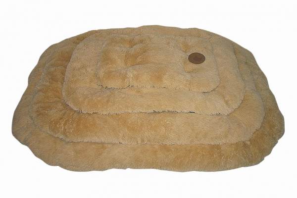 Country Dog" Hundematratze aus Plüsch 60x80