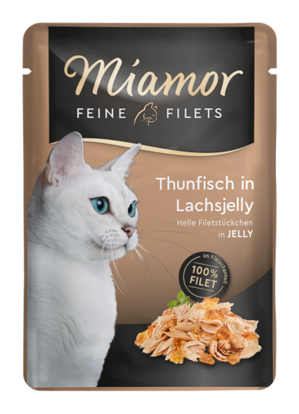 Miamor Feine Filets Thunfisch+Lachs 100g