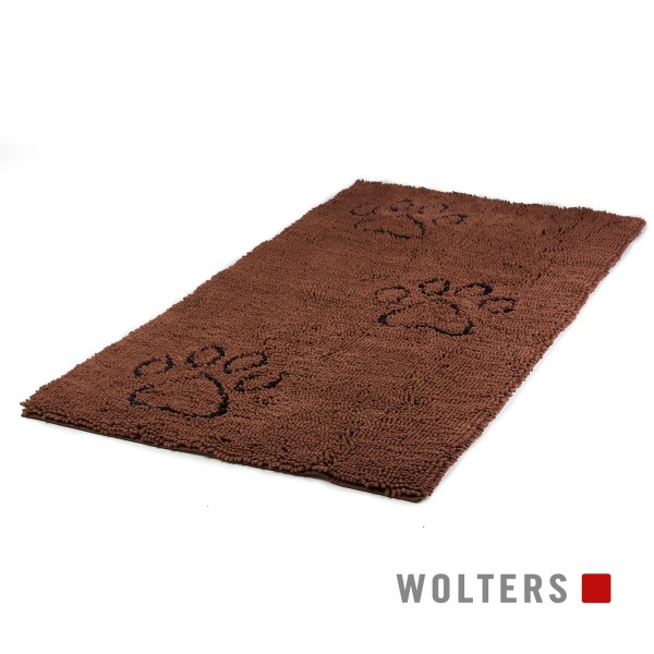 WOLTERS Dirty Dog Runner 120 x 60 cm braun