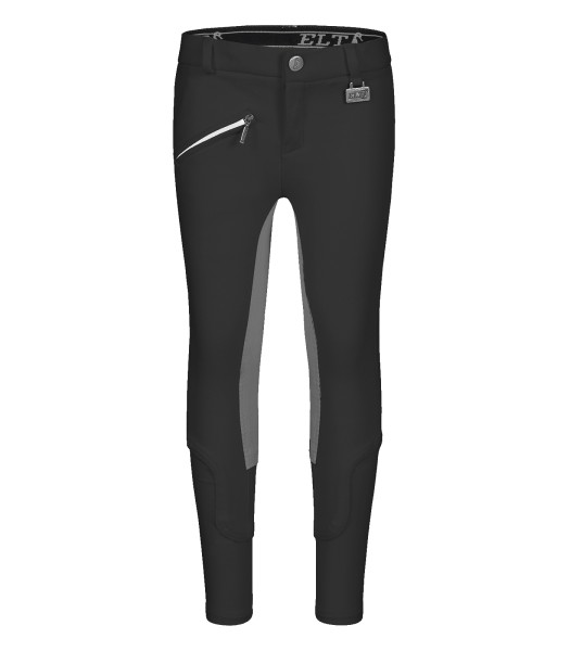 Reithose Fun Sport schwarz / grau Gr.176