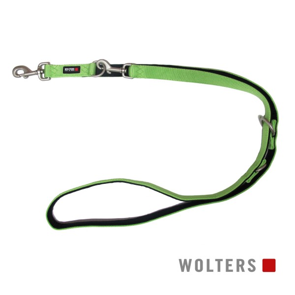 WOLTERS Leine Professional 200x15 kiwi/schwarz