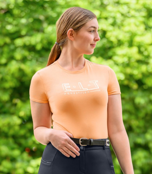 T-Shirt Salzburg, pfirsich, Gr. M