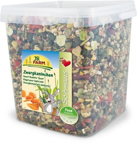 JR Farm Zwergkaninchen-Schmaus 2,5 Kg -5L im Eimer