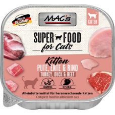 MAC´s Cat Schale Kitten Pute, Ente, Rind 100g