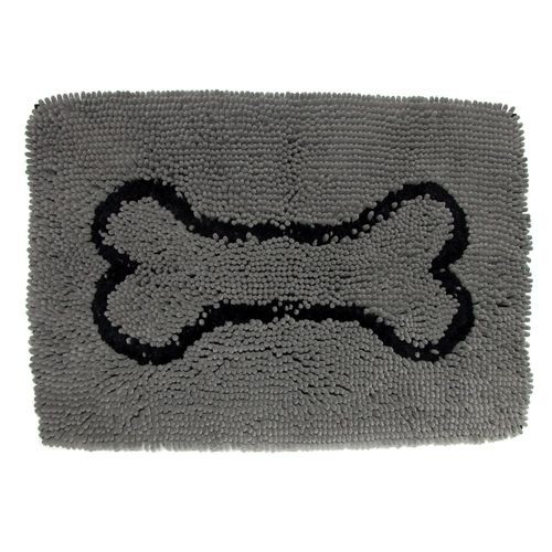 WOLTERS Dirty Dog Doormat Large 90 x 66 cm grau