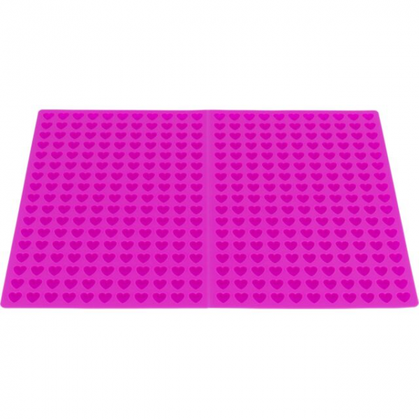 Trixie Backmatte mit Herzen, Silikon, 38 × 28 cm