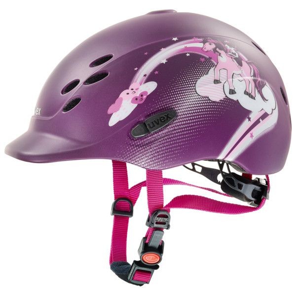 UVEX onyxx dekor princess berry mat 3XS-S
