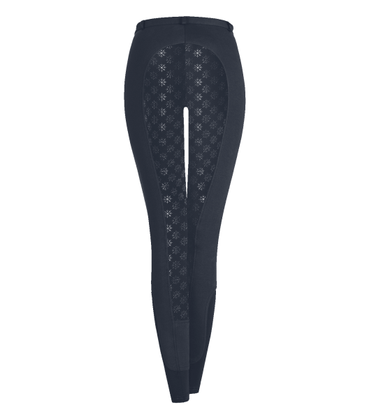 Reithose Thermo Fun Sport Silikon nachtblau Gr 158