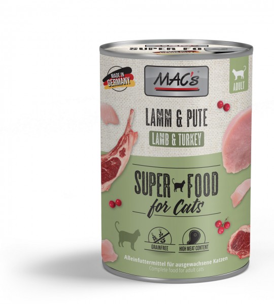 MAC´s Cat Lamm & Pute 400g