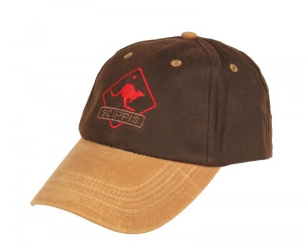 AFH OILSKIN CAP tan/brown One Size