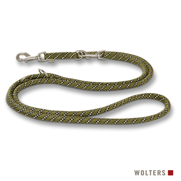 WOLTERS Leine Everest reflek. 300cmx13mm Olive/SW