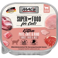 MAC´s Cat Kitten Pute, Ente, Rind 85g