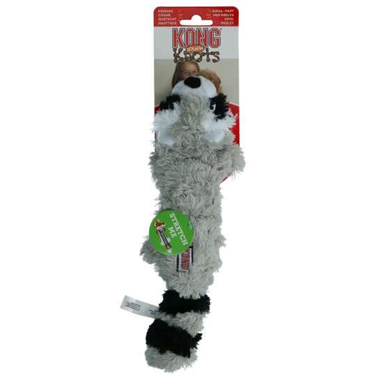 KONG Scrunch Knots Raccoon S/M