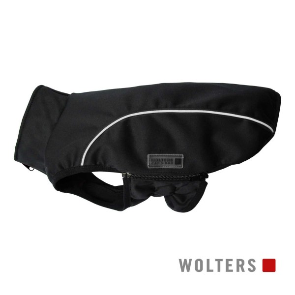 WOLTERS Softshell-Jacke Basic 32cm schwarz/reflekt