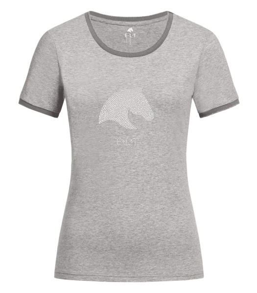 T-SHIRT DENVER hellgrau mélange XXS