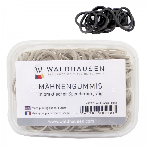 MÄHNENGUMMIS IN SPENDERBOX schwarz 75 g