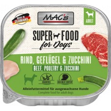 MAC´s Dog Schale Rind, Geflügel & Zucchini 150g