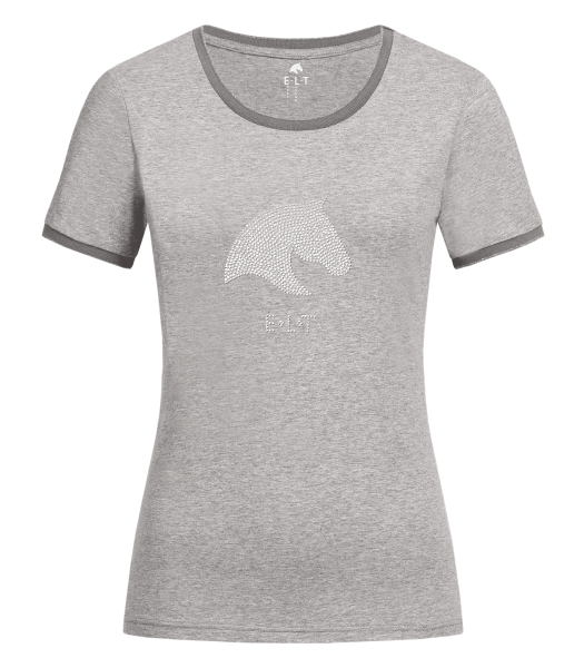 T-SHIRT DENVER hellgrau mélange XXS