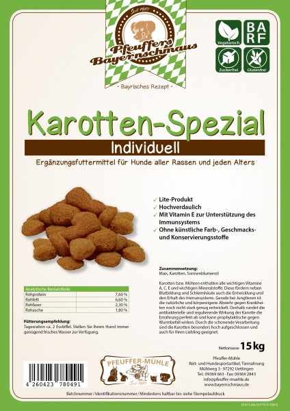 Pfeuffers Karotten-Spezial 15kg