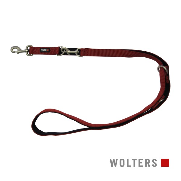 WOLTERS Leine Professional 200x10 rot/schwarz