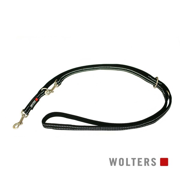 WOLTERS Leine Soft&Safe reflek 200cmx20mm schw/sch